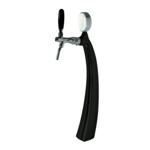 SLIM 1 csapos torony - matt fekete