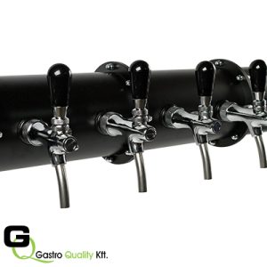 GQ Long Bridge – 8 csapos, fém sörcsapoló torony
