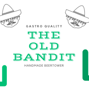 The Old Bandit csapoló torony - antikolt bronz